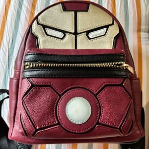 Used Light up Iron Man Loungefly ( does light up might need a new battery)